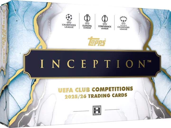 Topps Inception UEFA Club Competitions 2025/26 Englisch, Box Set & Collection