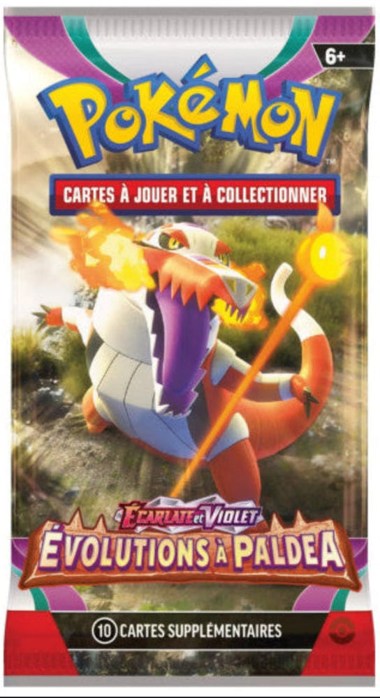Pokémon P-FR SV02 'Evolutions à Paldea Booster 10K.