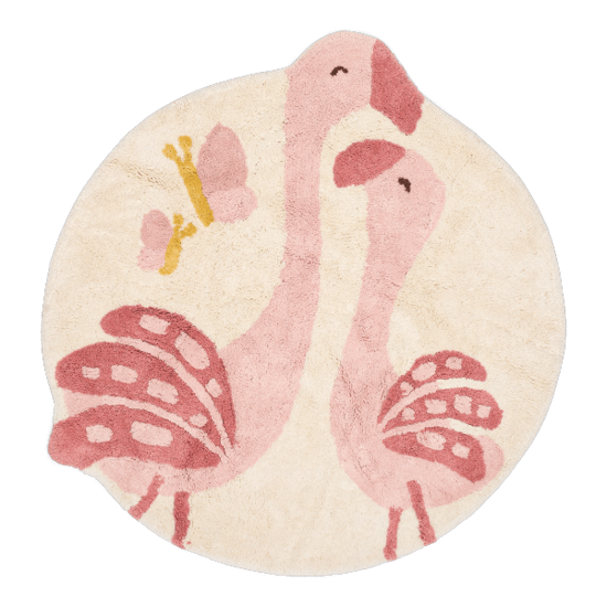 Little Dutch Teppich Flamingo - Rosa