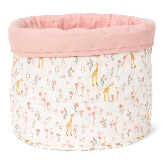 Little Dutch Aufbewahrungskorb Medium - Rosa - Blooming Safari