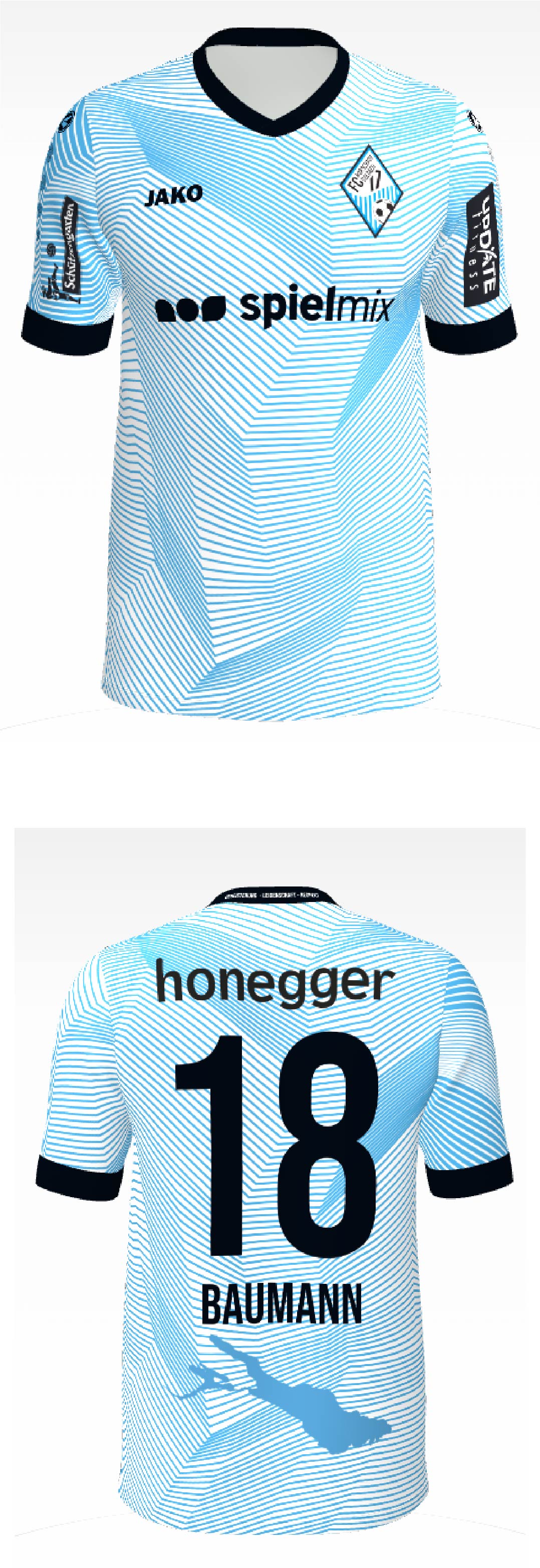 RG17 Fantrikot Feldspieler (Blau)