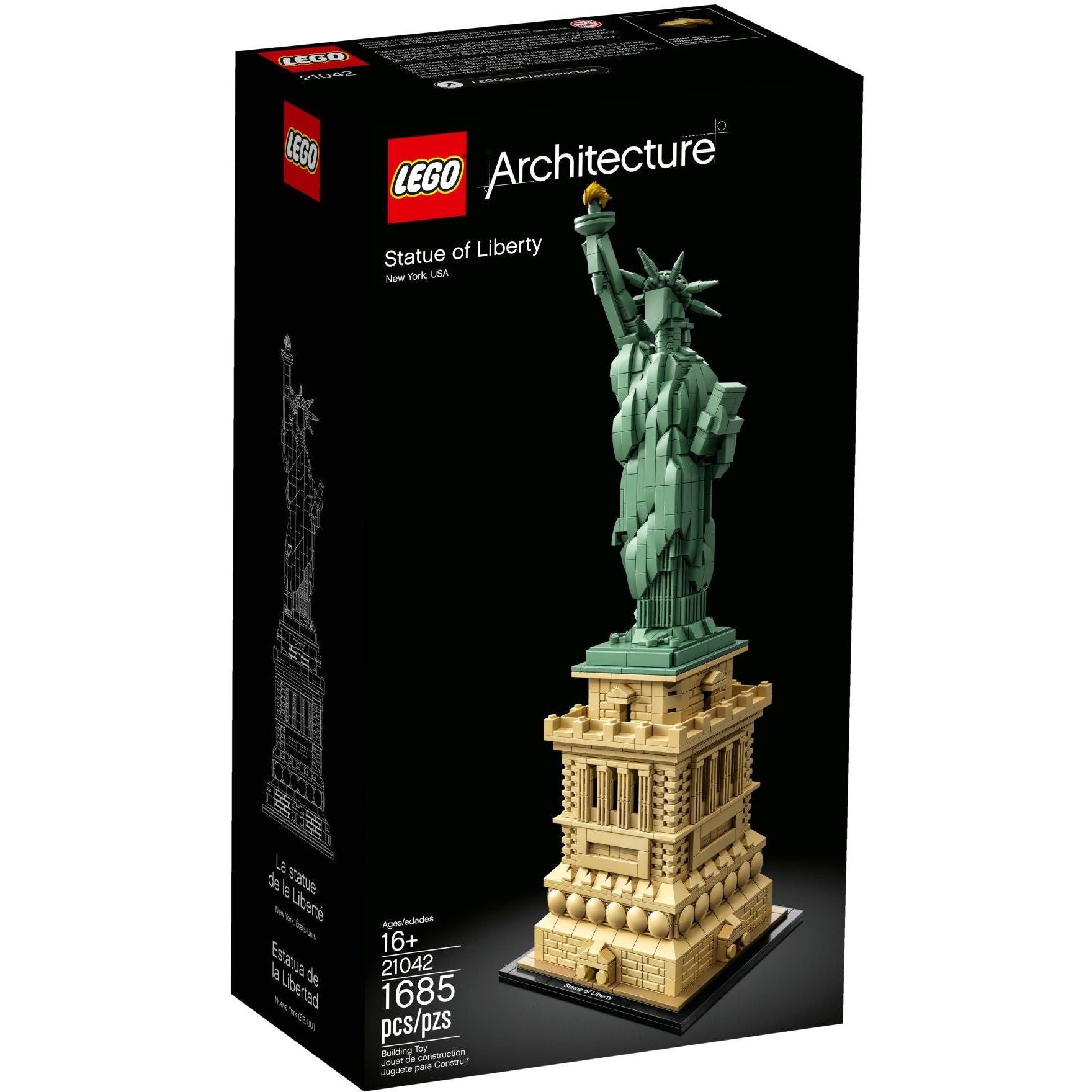 <transcy>LEGO Architecture Statue de la Liberté 21042</transcy>