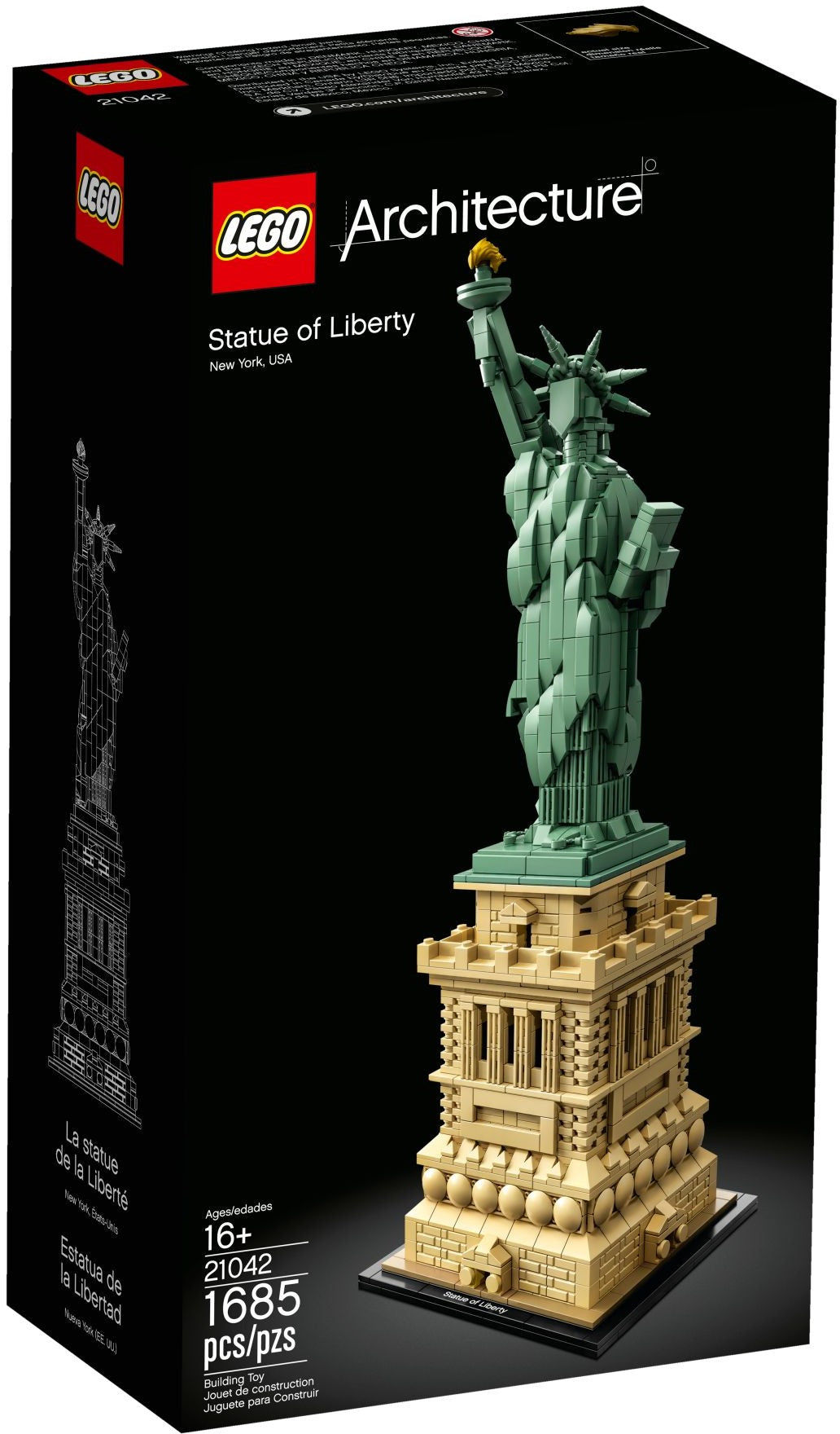 <transcy>LEGO Architecture Statue de la Liberté 21042</transcy>