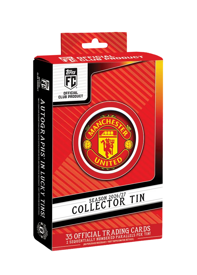 2026-2027 Topps Manchester United Collector Tin