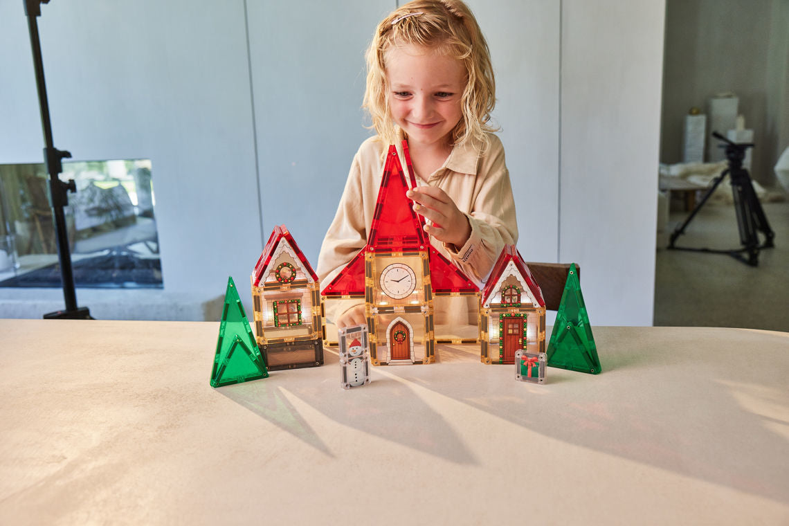 Cleverclixx Christmas Village Advent Calendar | 46 Teile