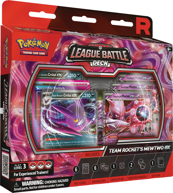 Deck de combat de la Ligue Mewtwo ex de la Team Rocket (P-EN)