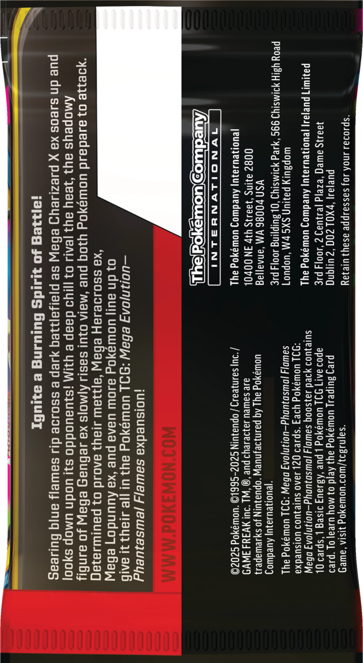 P-EN ME02 'Phantasmal Flames' Booster 10K.