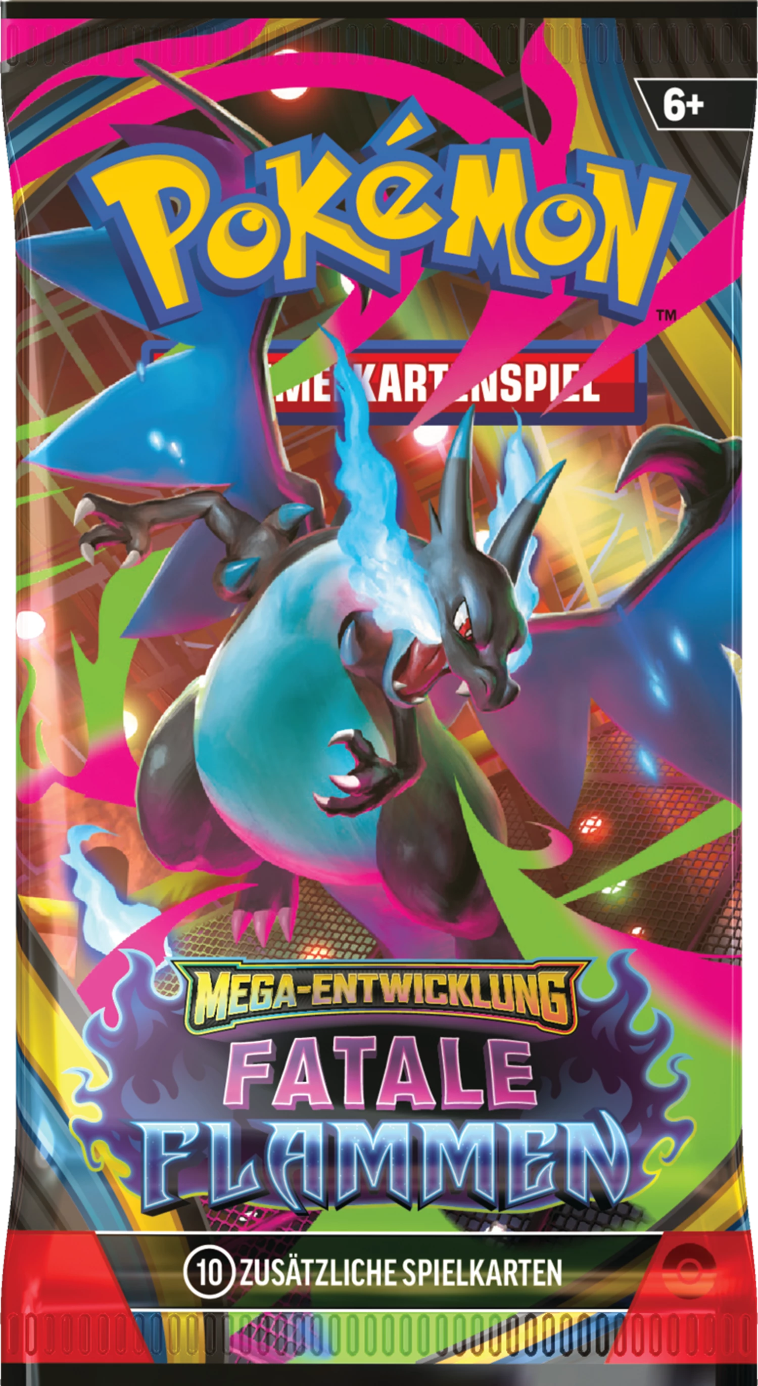 P-DE ME02 'Fatale Flammen' Booster 10K.