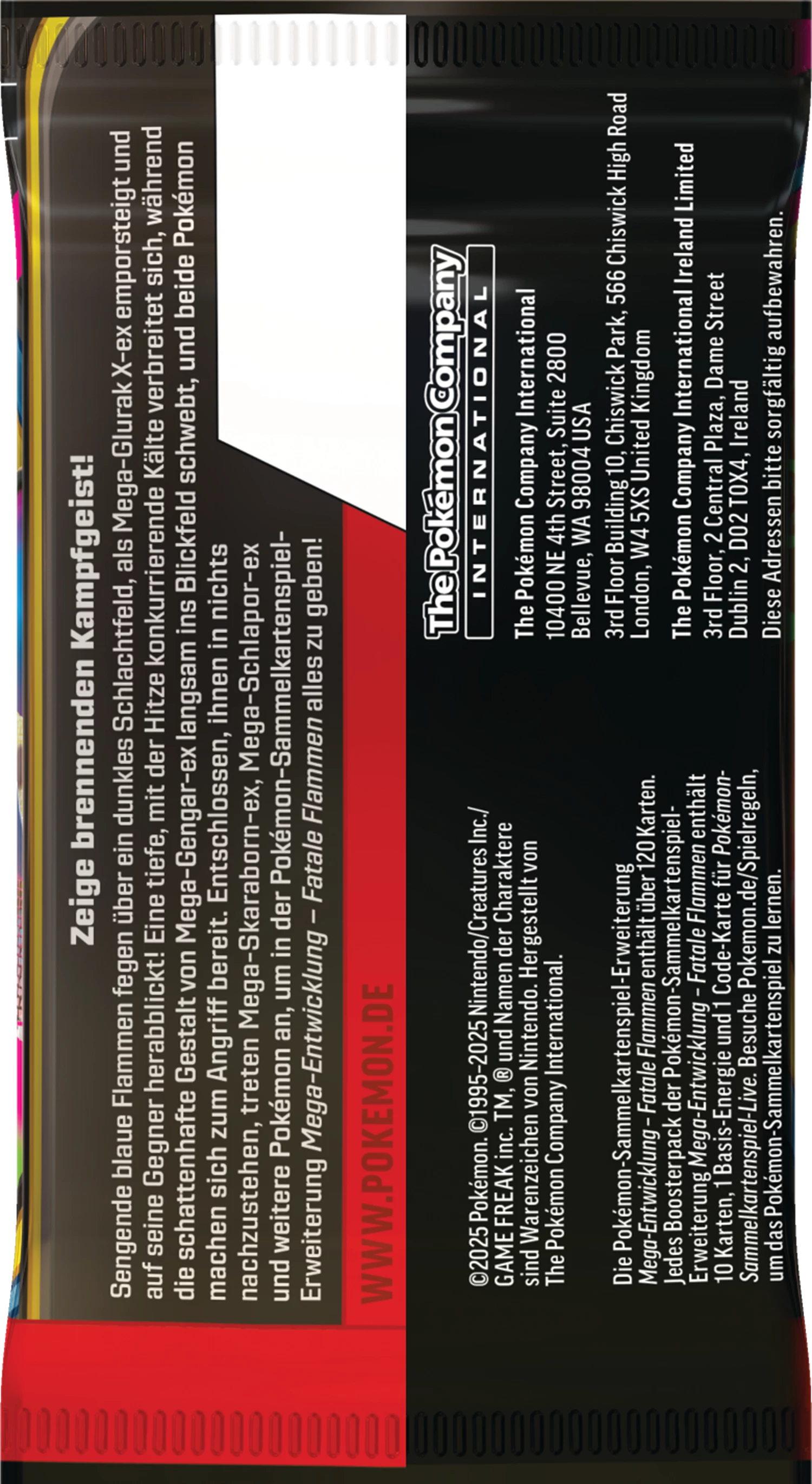 P-DE ME02 'Fatale Flammen' Booster 10K.