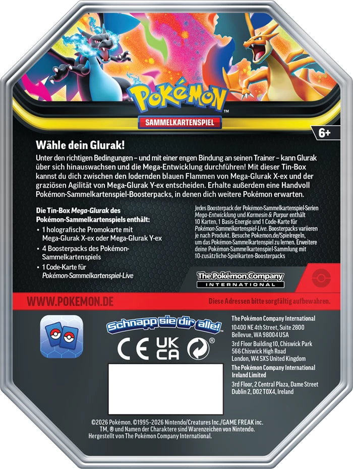 P-DE Spring ex Tin Mega Charizard Y