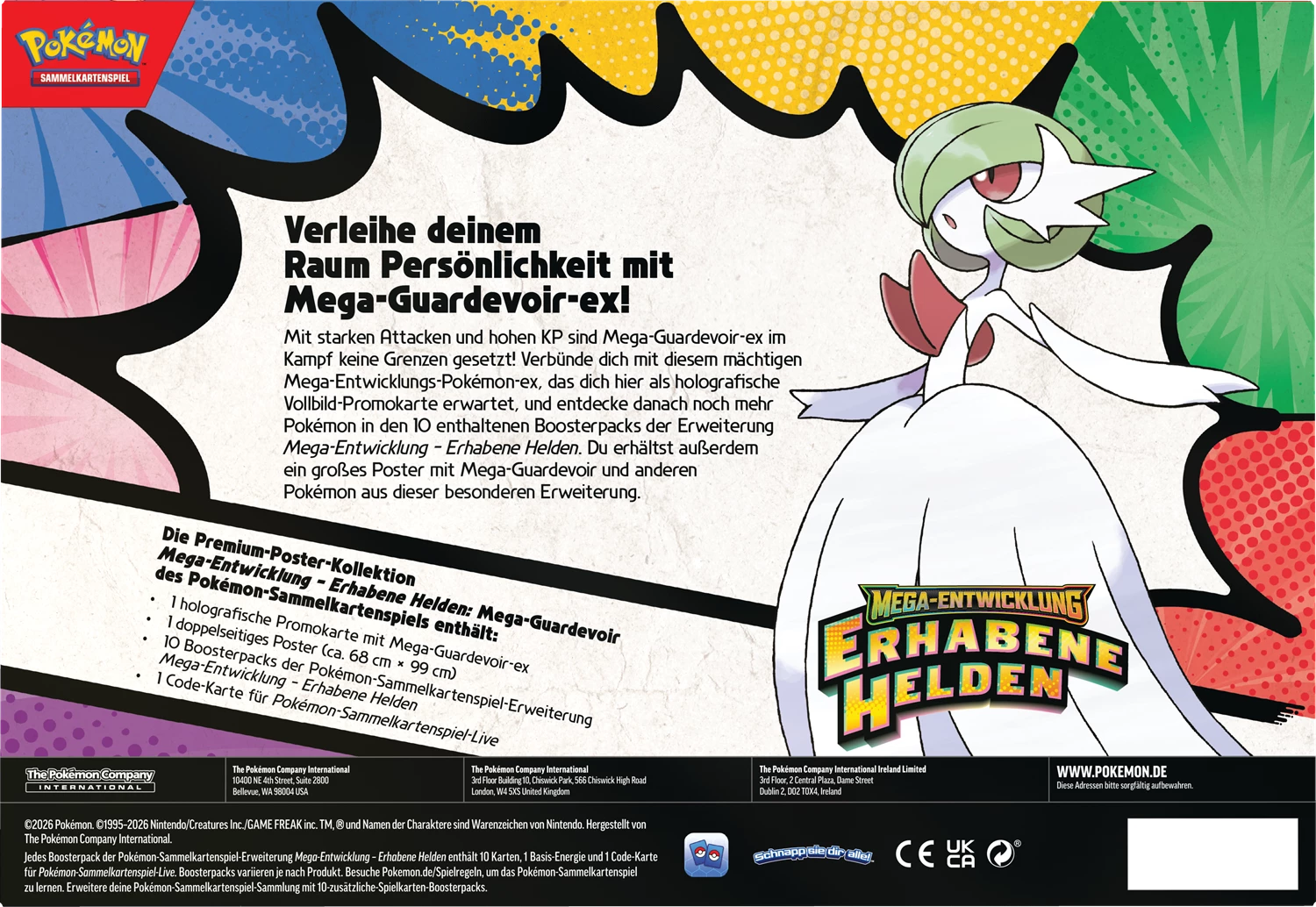 P-DE ME02.5 'Erhabene Helden' Poster Collection