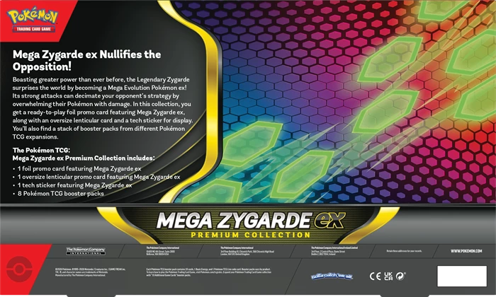 P-EN Mega Zygarde ex Premium Collection