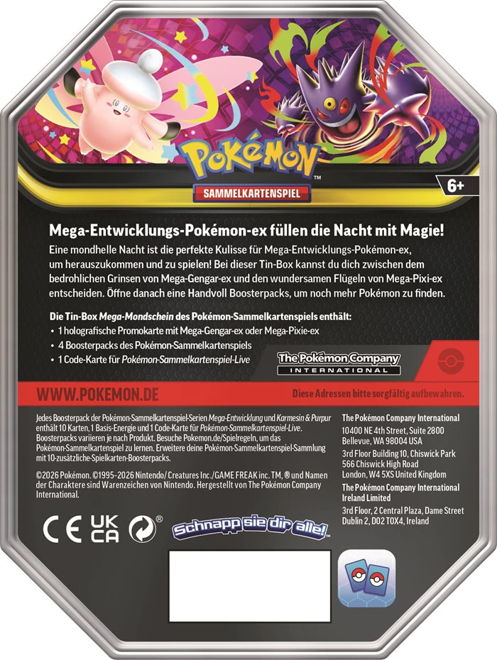 P-DE 'Mega-Mondschein' ex Tin Mega-Gengar