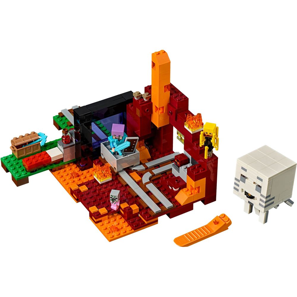 LEGO Minecraft Netherportal 21143