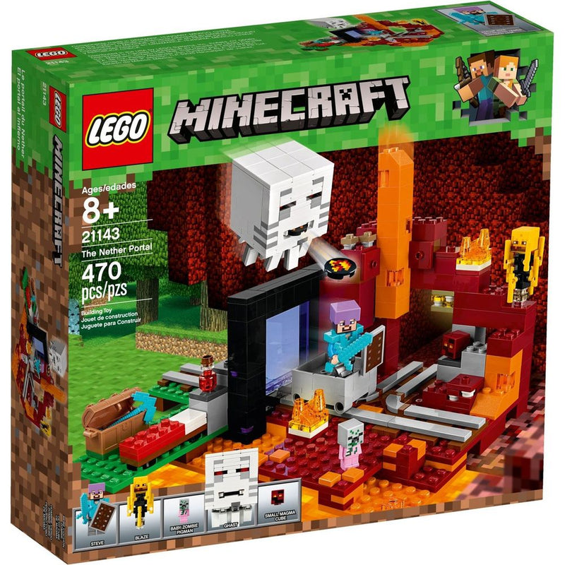 LEGO Minecraft Netherportal 21143