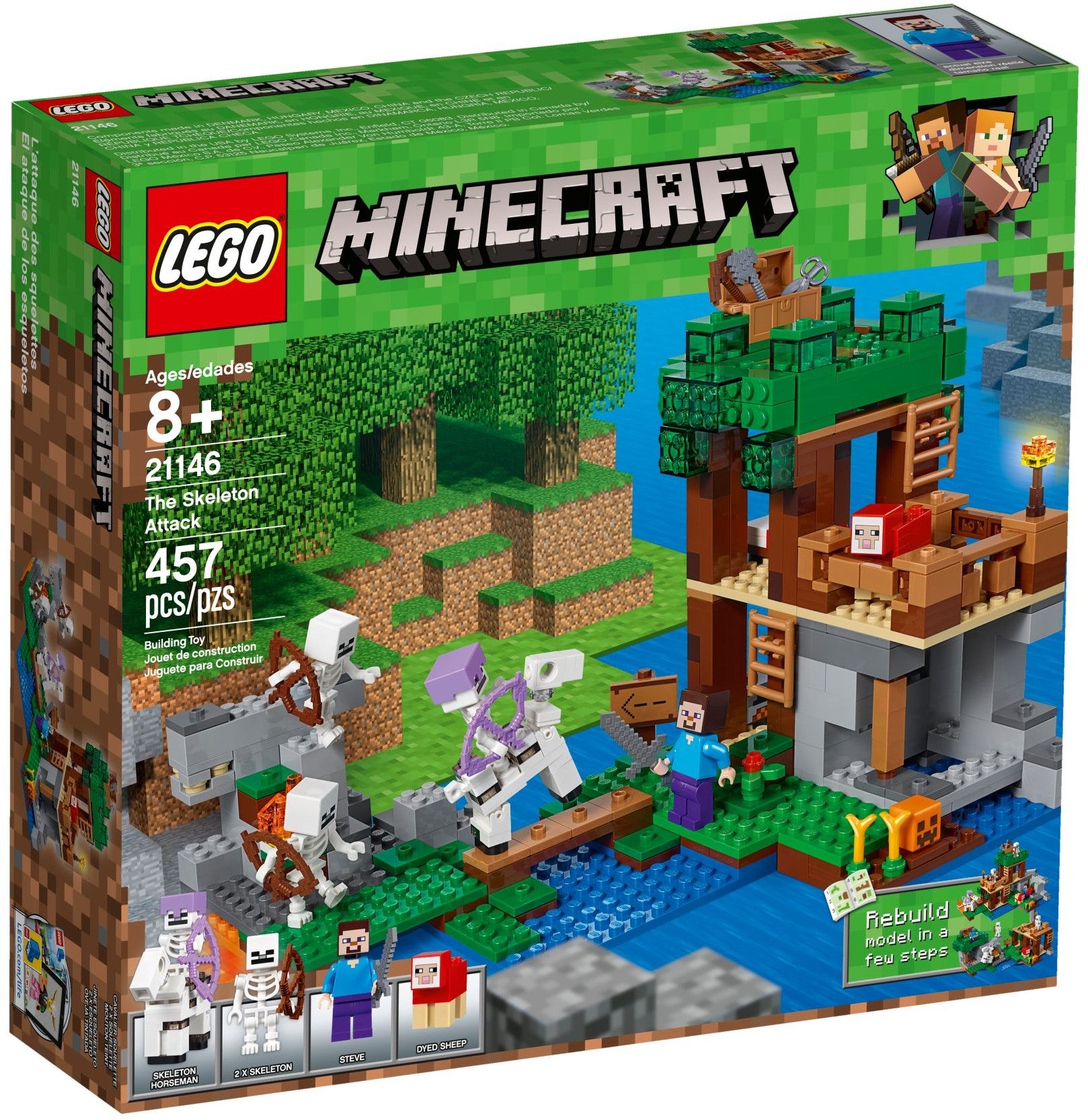 LEGO Minecraft Die Skelette kommen 21146