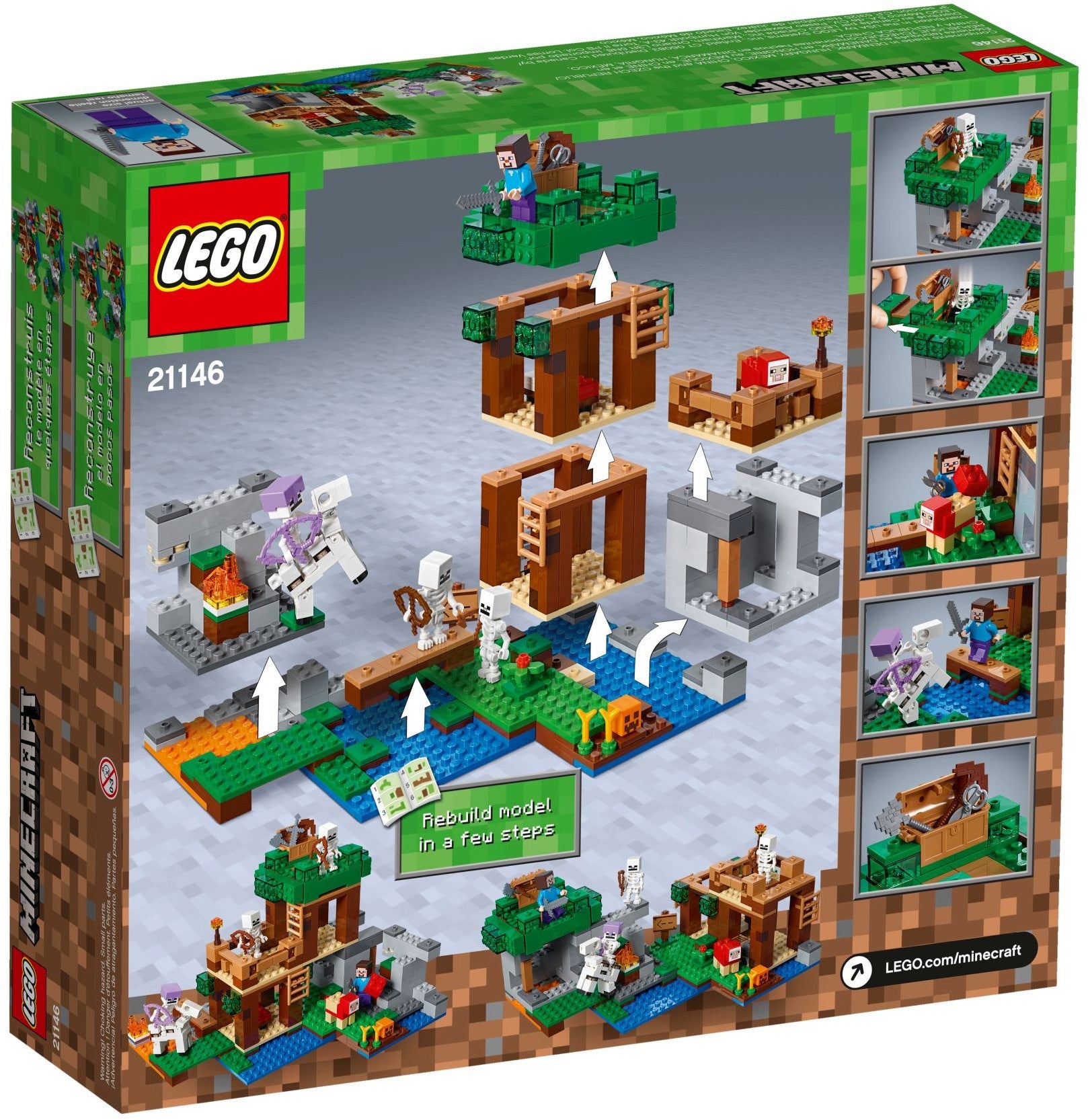 LEGO Minecraft Die Skelette kommen 21146