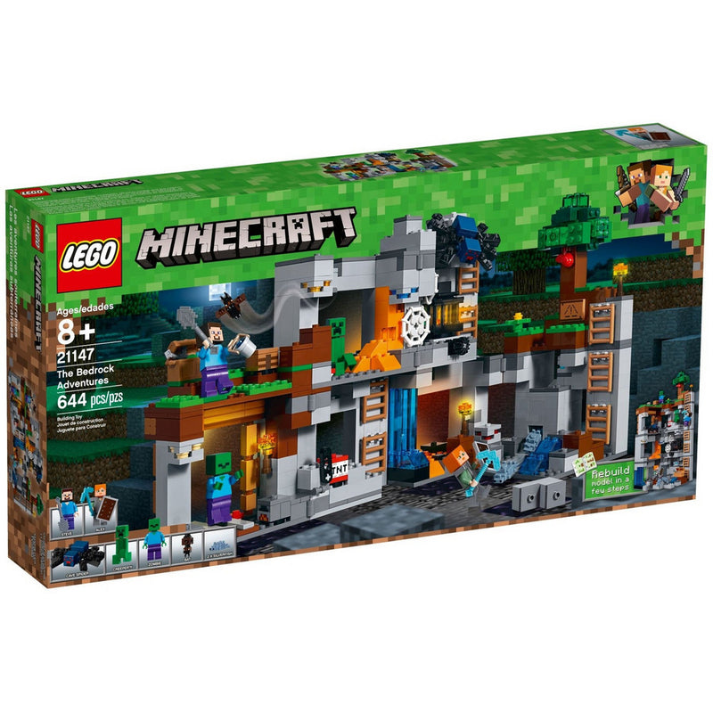 LEGO Minecraft Abenteuer in den Felsen 21147