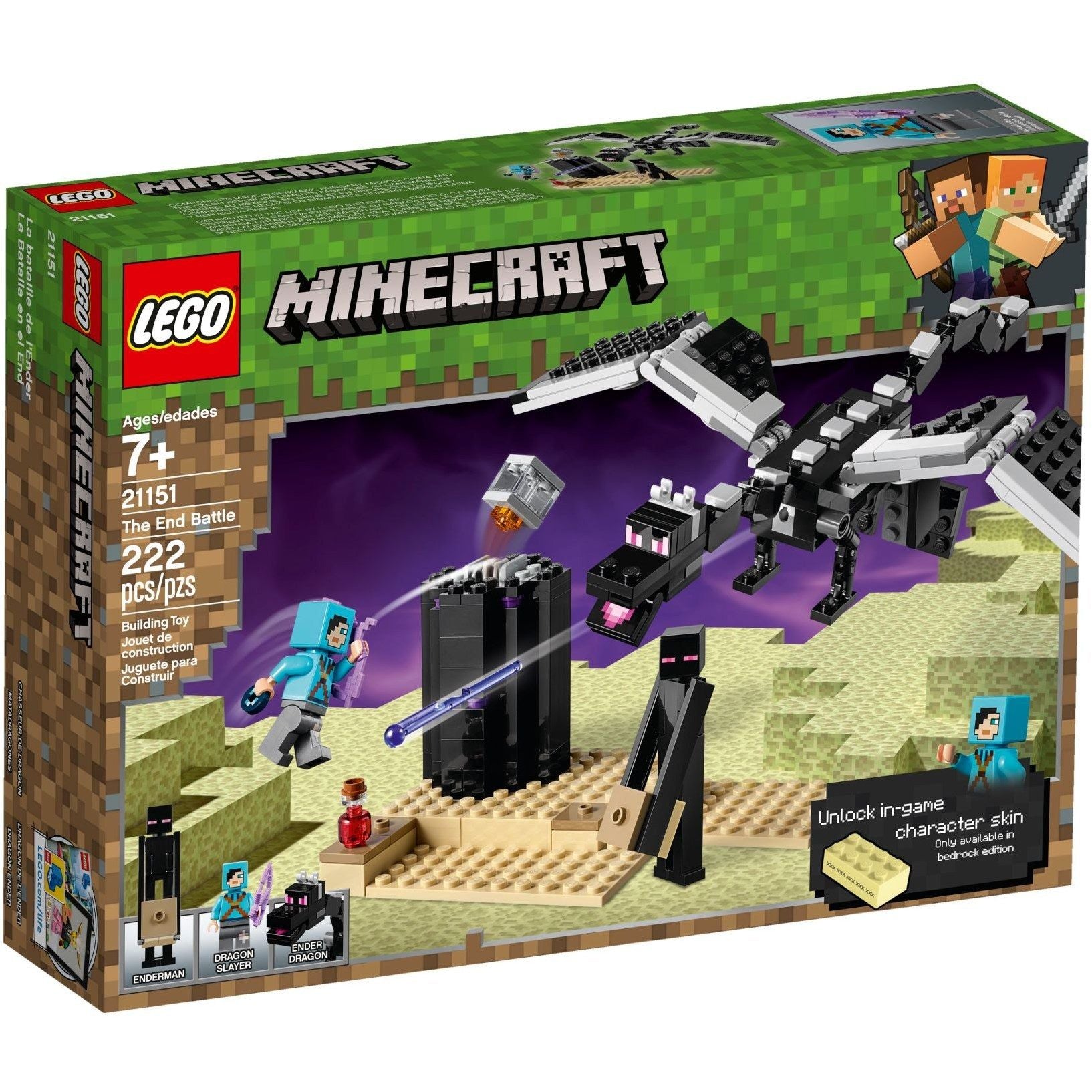 LEGO Minecraft Le dernier combat 21151