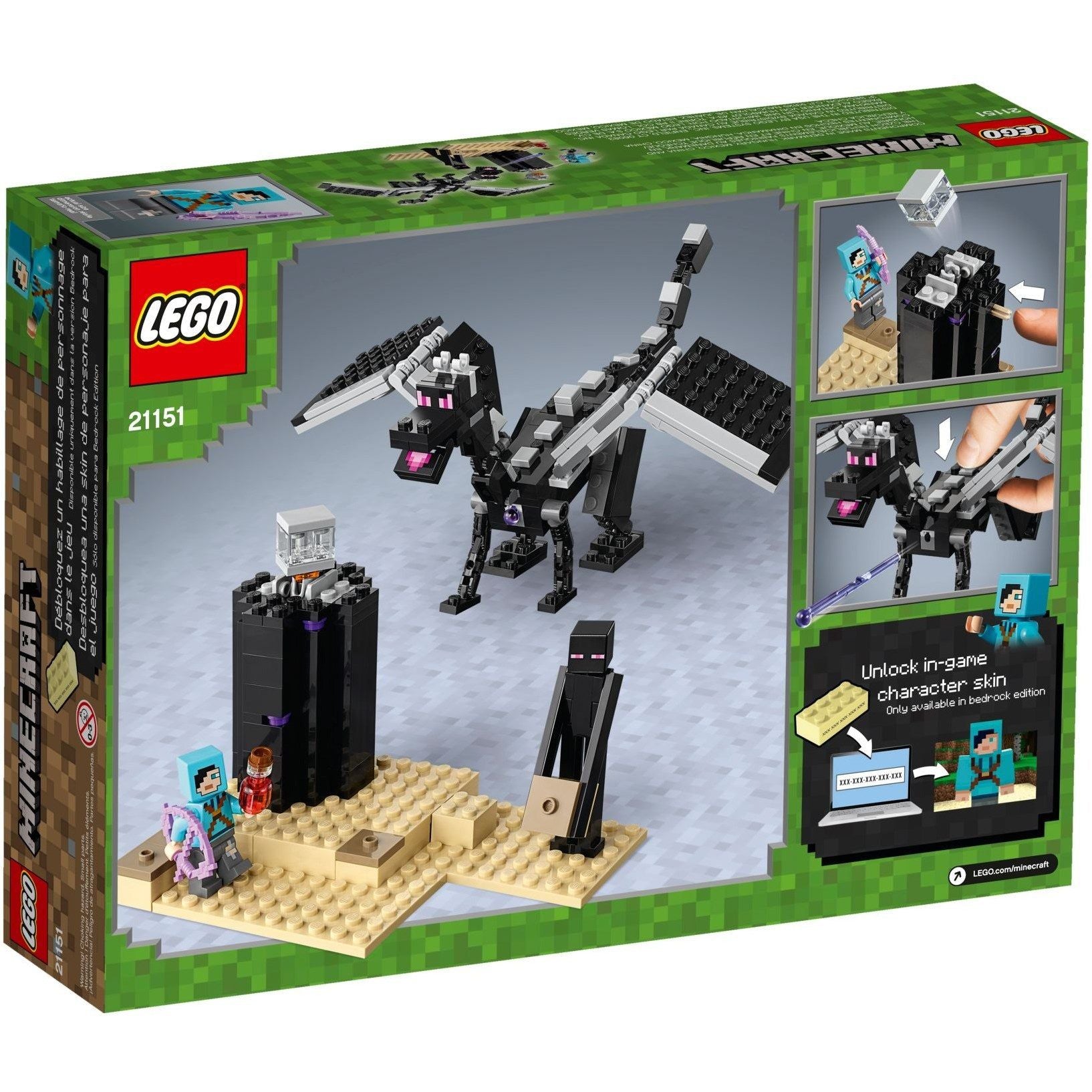 LEGO Minecraft Le dernier combat 21151