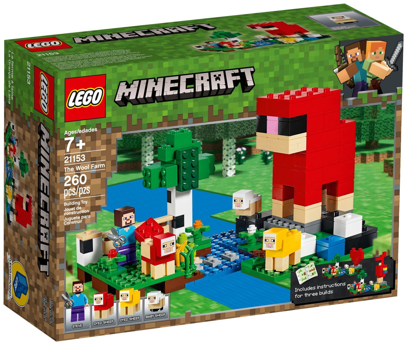 LEGO Minecraft Die Schaffarm 21153