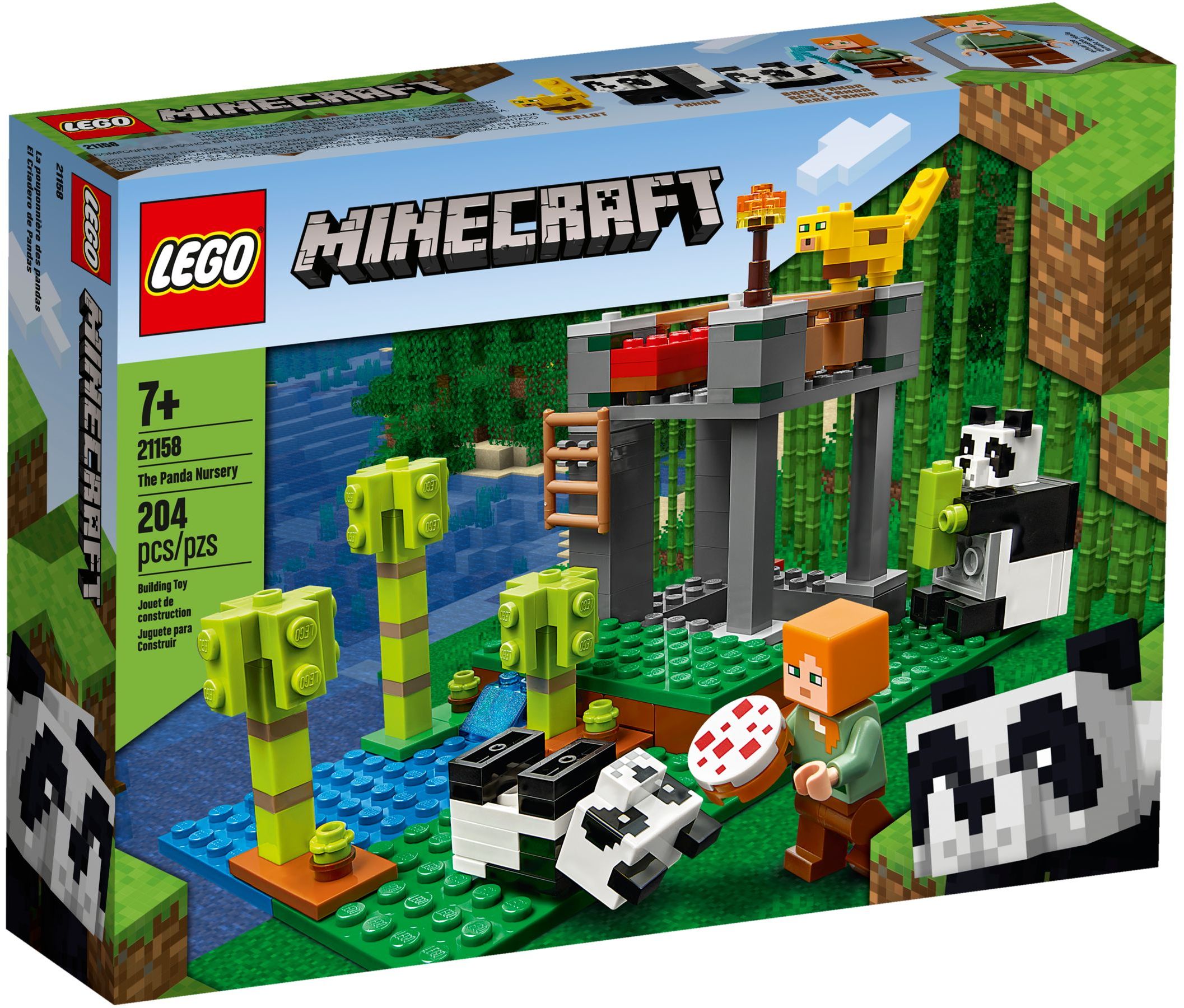 LEGO Minecraft Der Panda-Kindergarten 21158