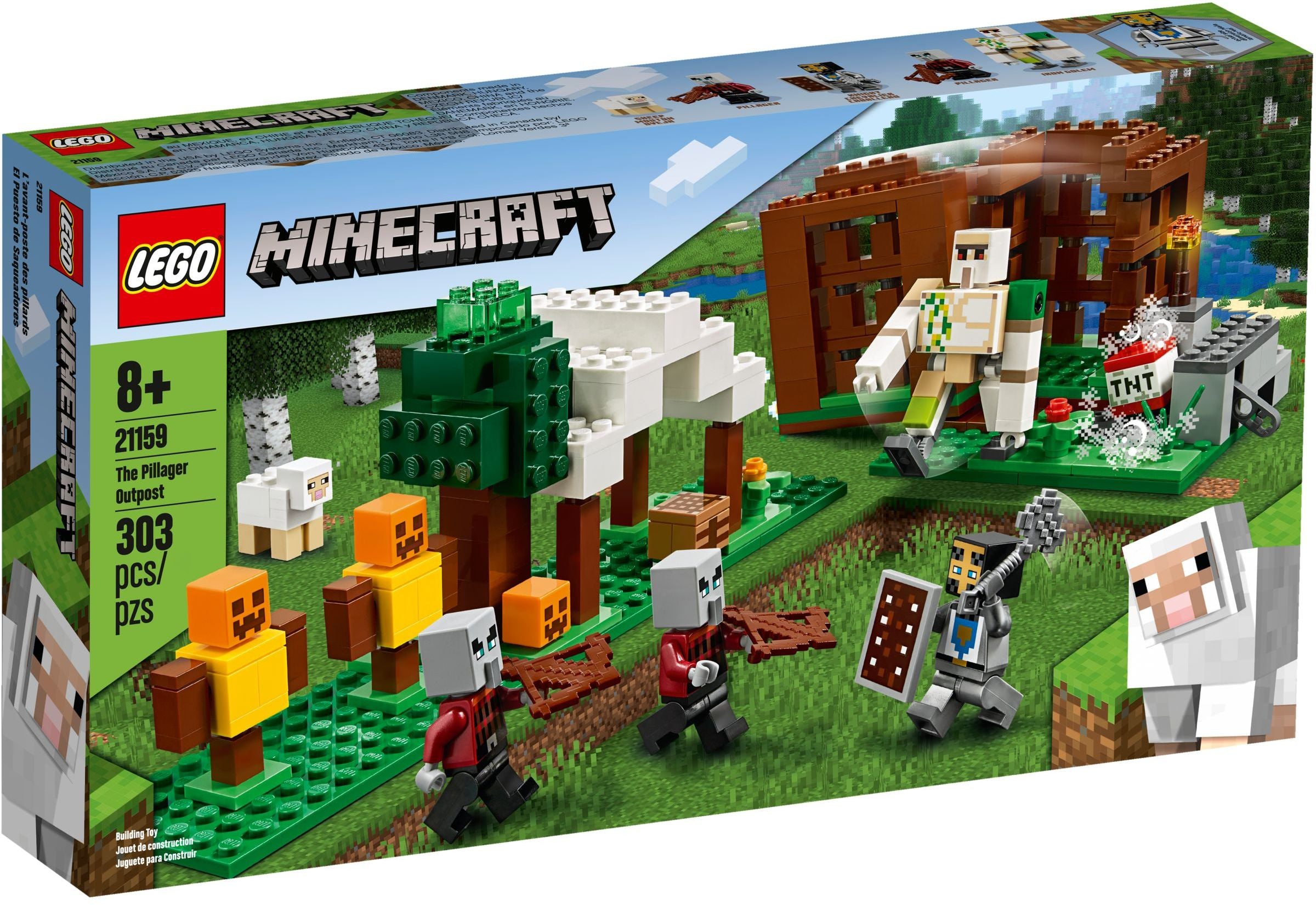 LEGO Minecraft Der Plünderer-Aussenposten 21159