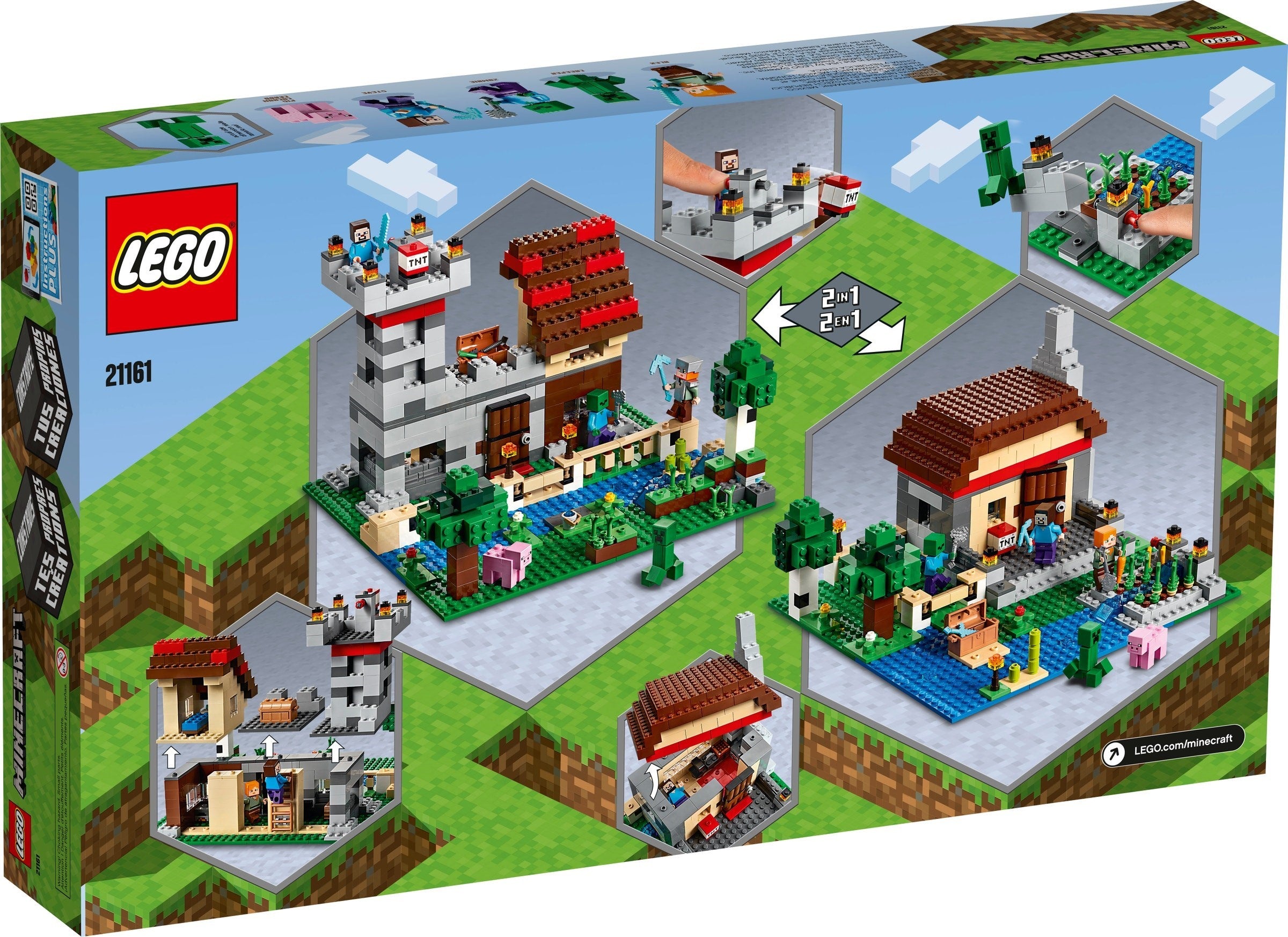 LEGO Minecraft Die Crafting-Box 3.0 21161