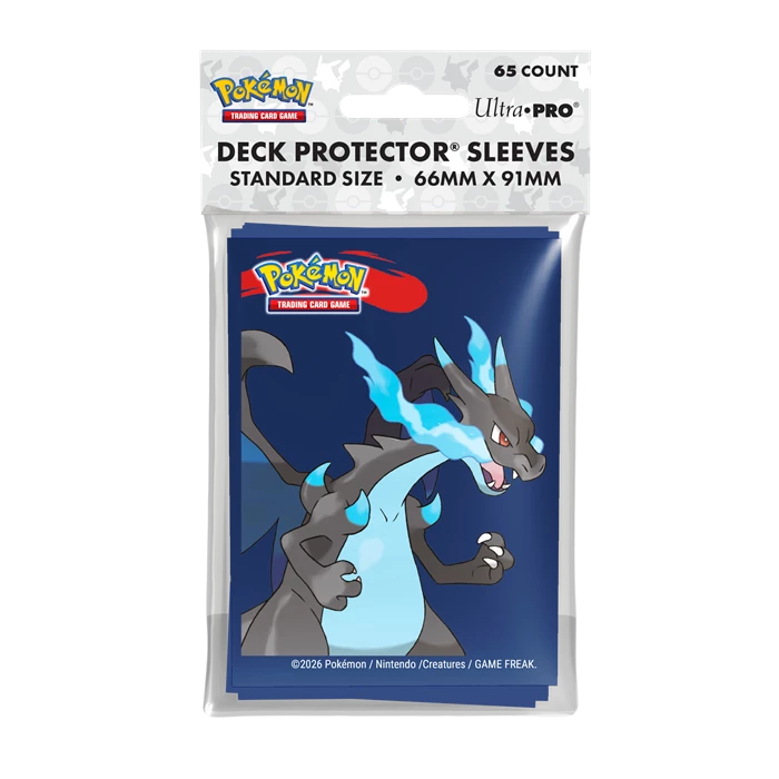 Pokémon - Mega Charizard X Deck Protector (65)