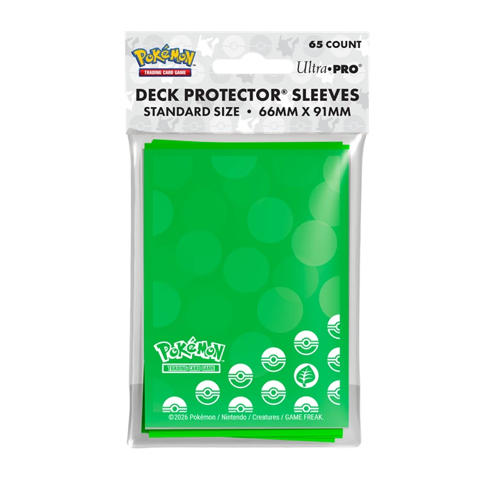 Pokémon - Grass Type Energy Deck Protector (65)