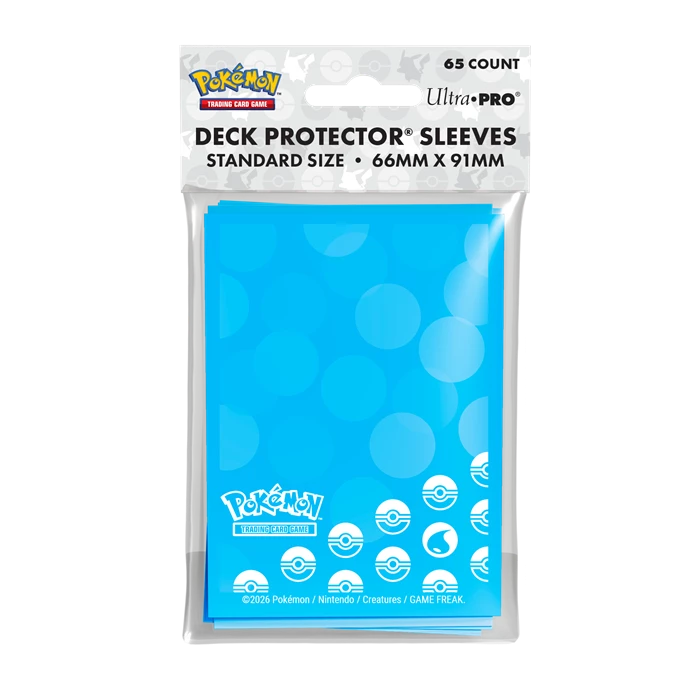 Pokémon - Water Type Energy Deck Protector (65)