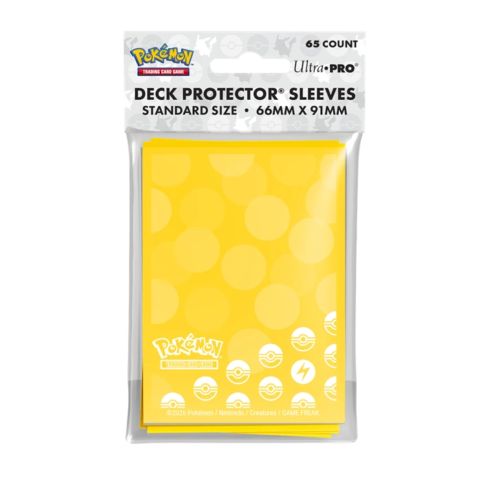 Pokémon - Lightning Type Energy Deck Protector (65)