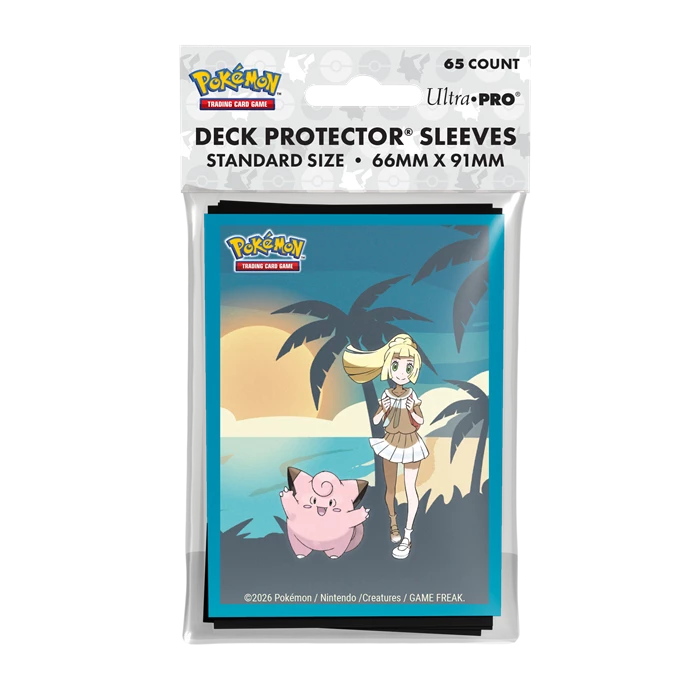 Pokémon - Lillie and Clefairy Deck Protector Sleeves (65)