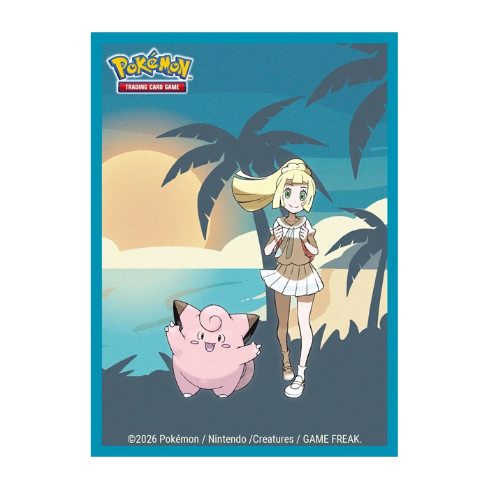 Pokémon - Lillie and Clefairy Deck Protector Sleeves (65)