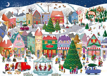 Ravensburger Puzzle Zauberhafte Weihnachtsstadt 1000 Teile