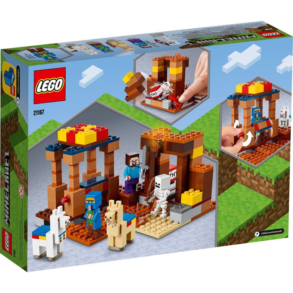 LEGO Minecraft Le poste de traite 21167