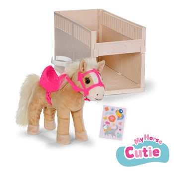 BABY born Mein Pferd Cutie mit Pferdebox