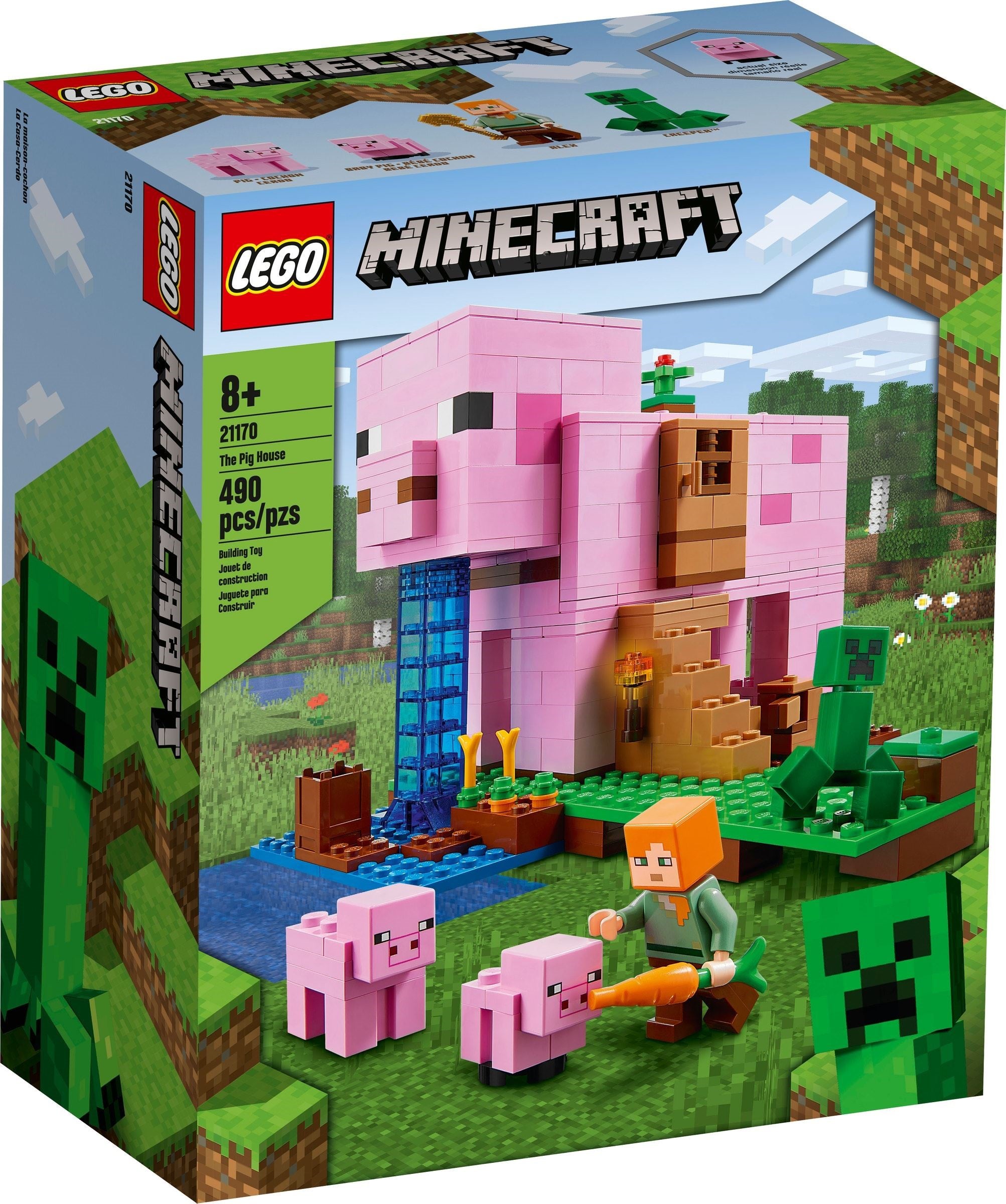LEGO Minecraft Das Schweinehaus 21170