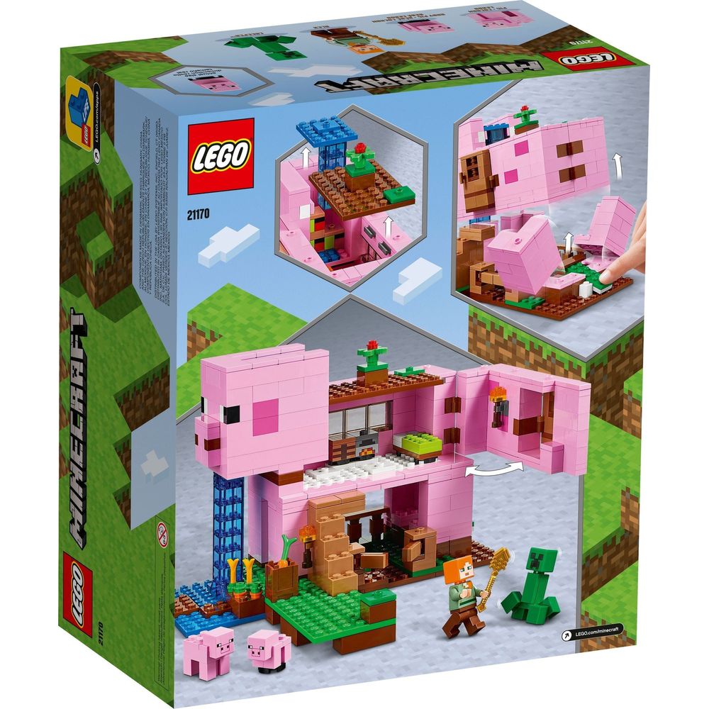 LEGO Minecraft Das Schweinehaus 21170