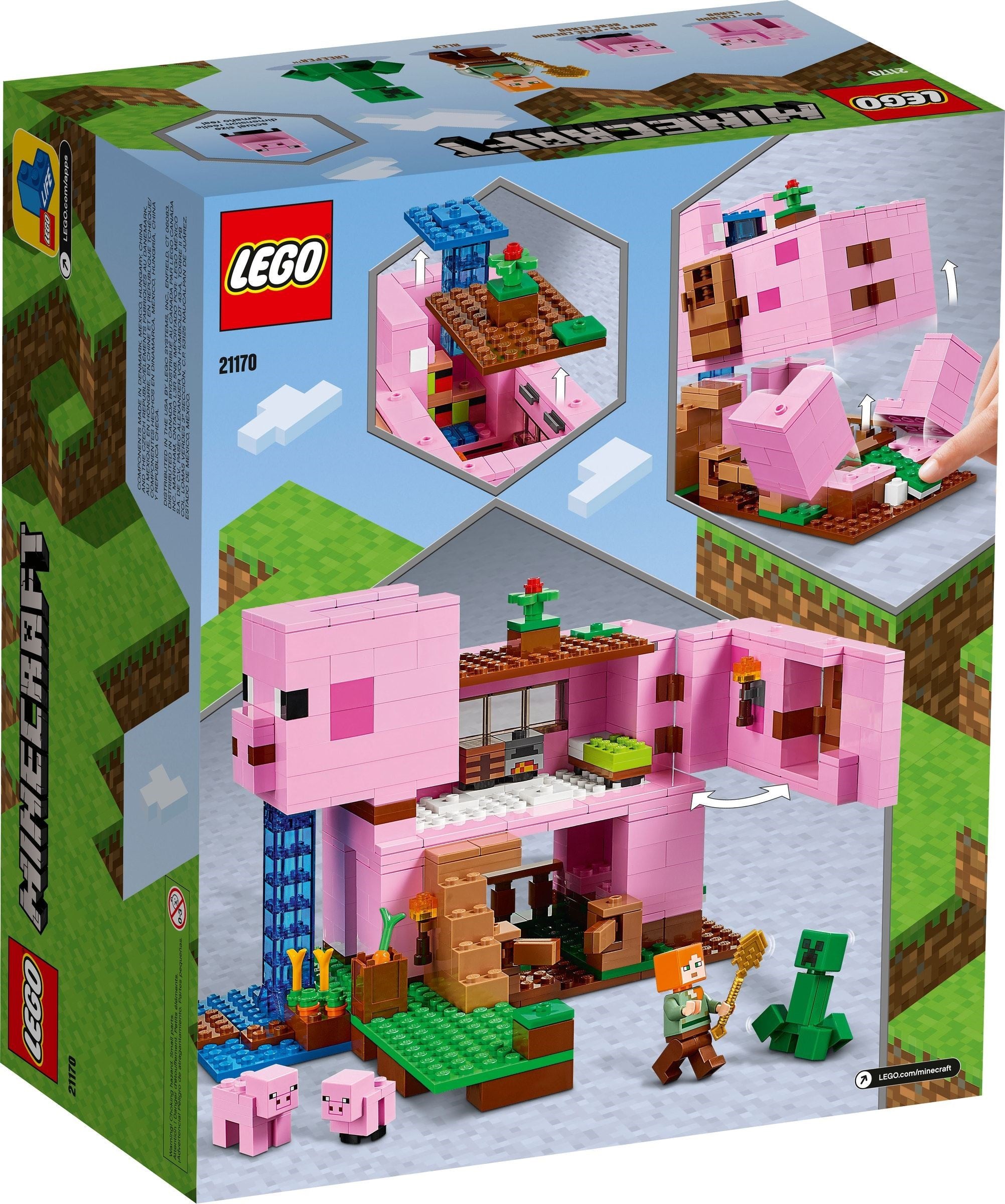 LEGO Minecraft Das Schweinehaus 21170