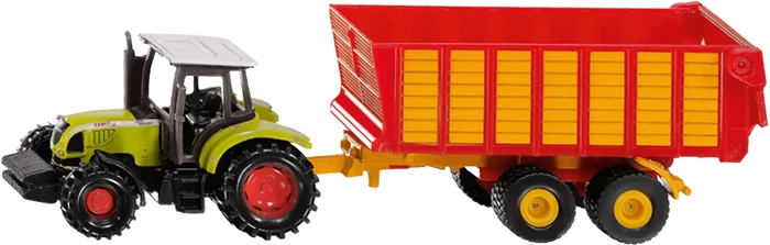 Siku Claas mit Silagewagen
