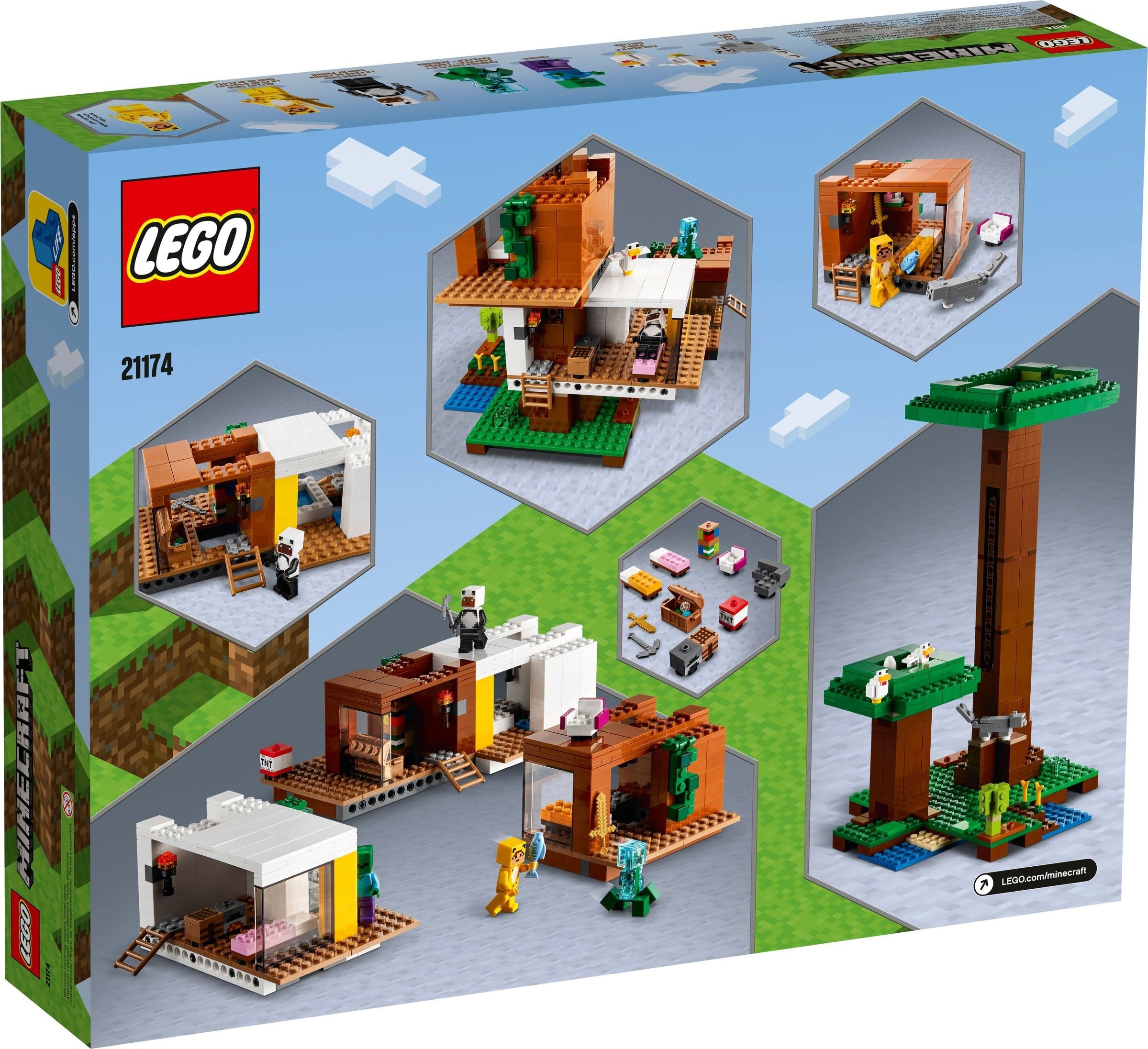 LEGO Minecraft Das moderne Baumhaus 21174