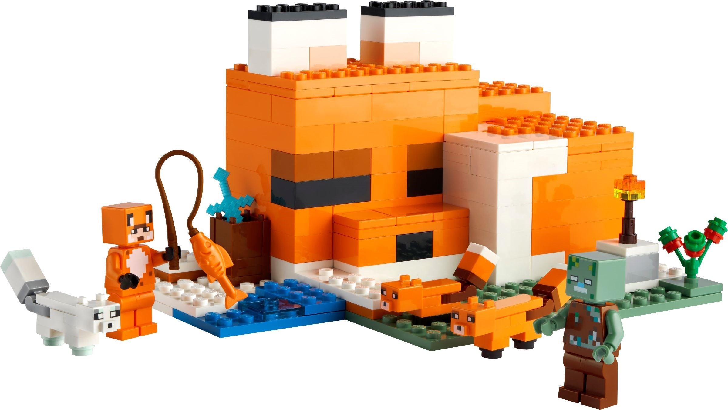 LEGO Minecraft Die Fuchs-Lodge 21178