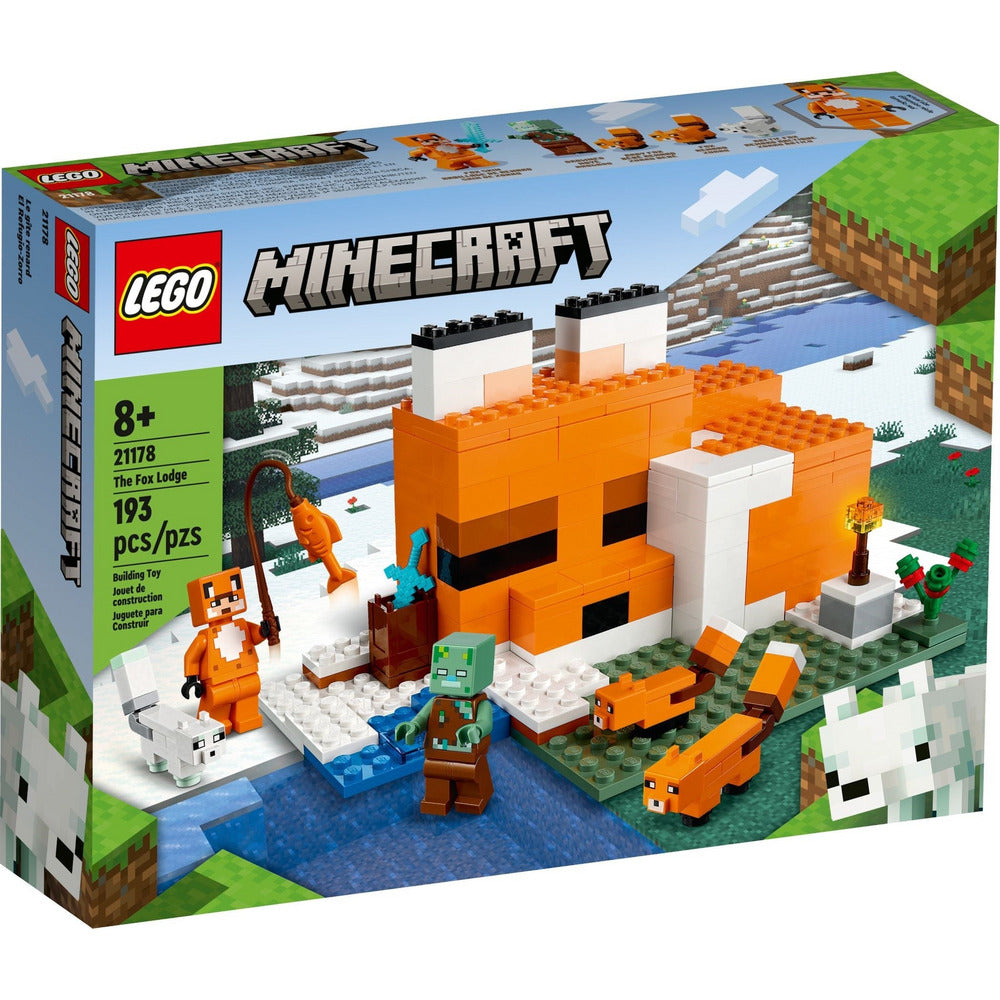 LEGO Minecraft Die Fuchs-Lodge 21178