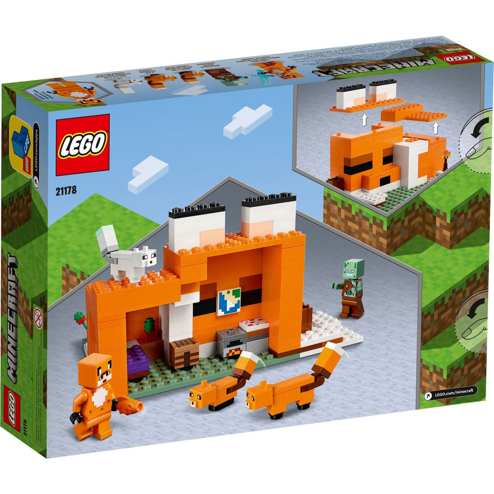 LEGO Minecraft Die Fuchs-Lodge 21178