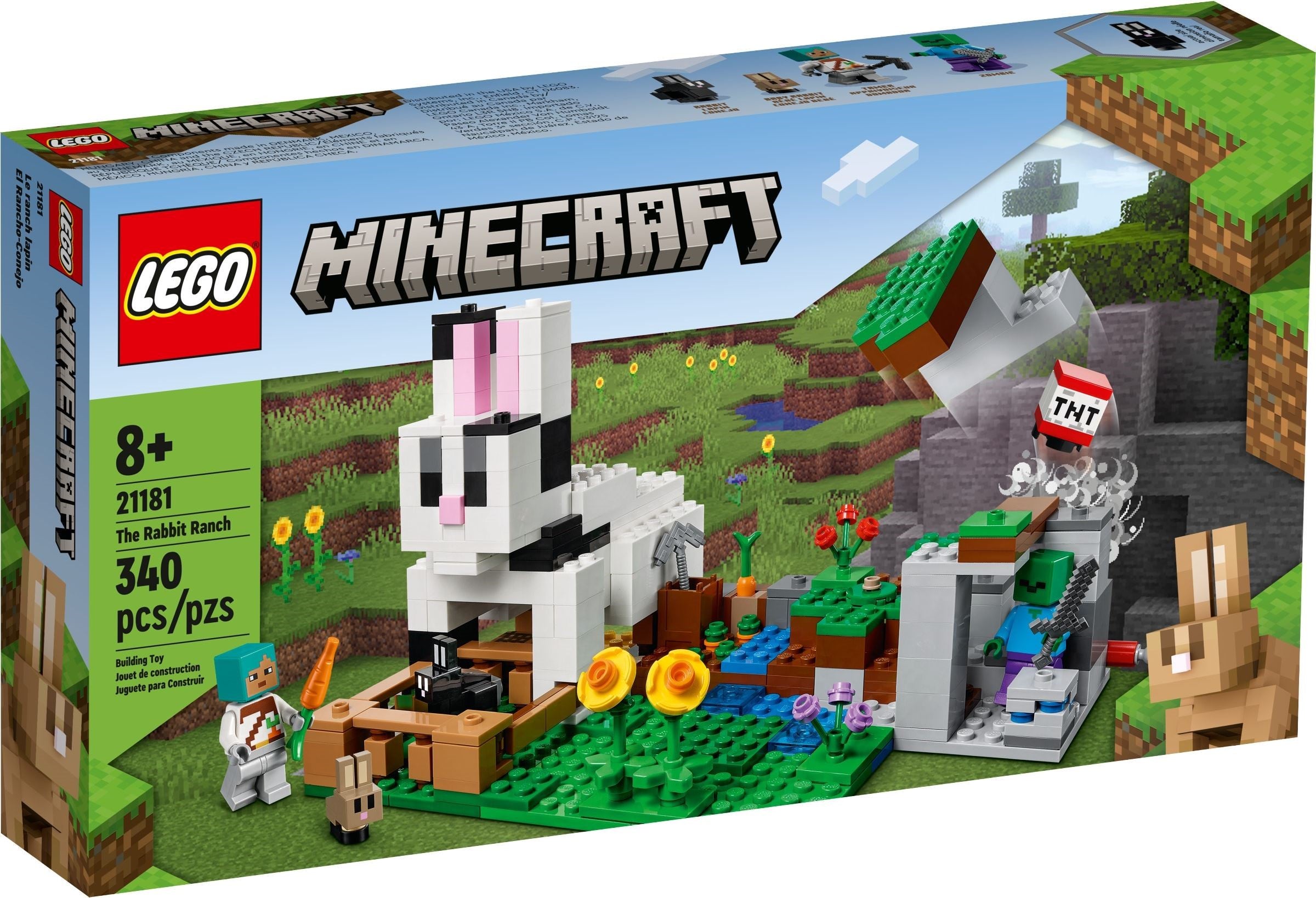 LEGO Minecraft Die Kaninchenranch 21181