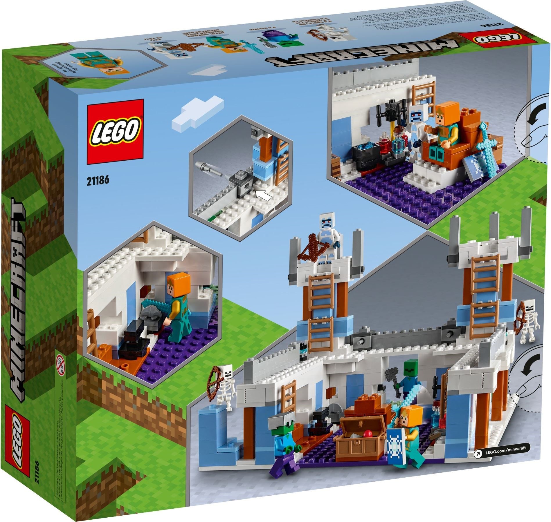 LEGO Minecraft Der Eispalast 21186