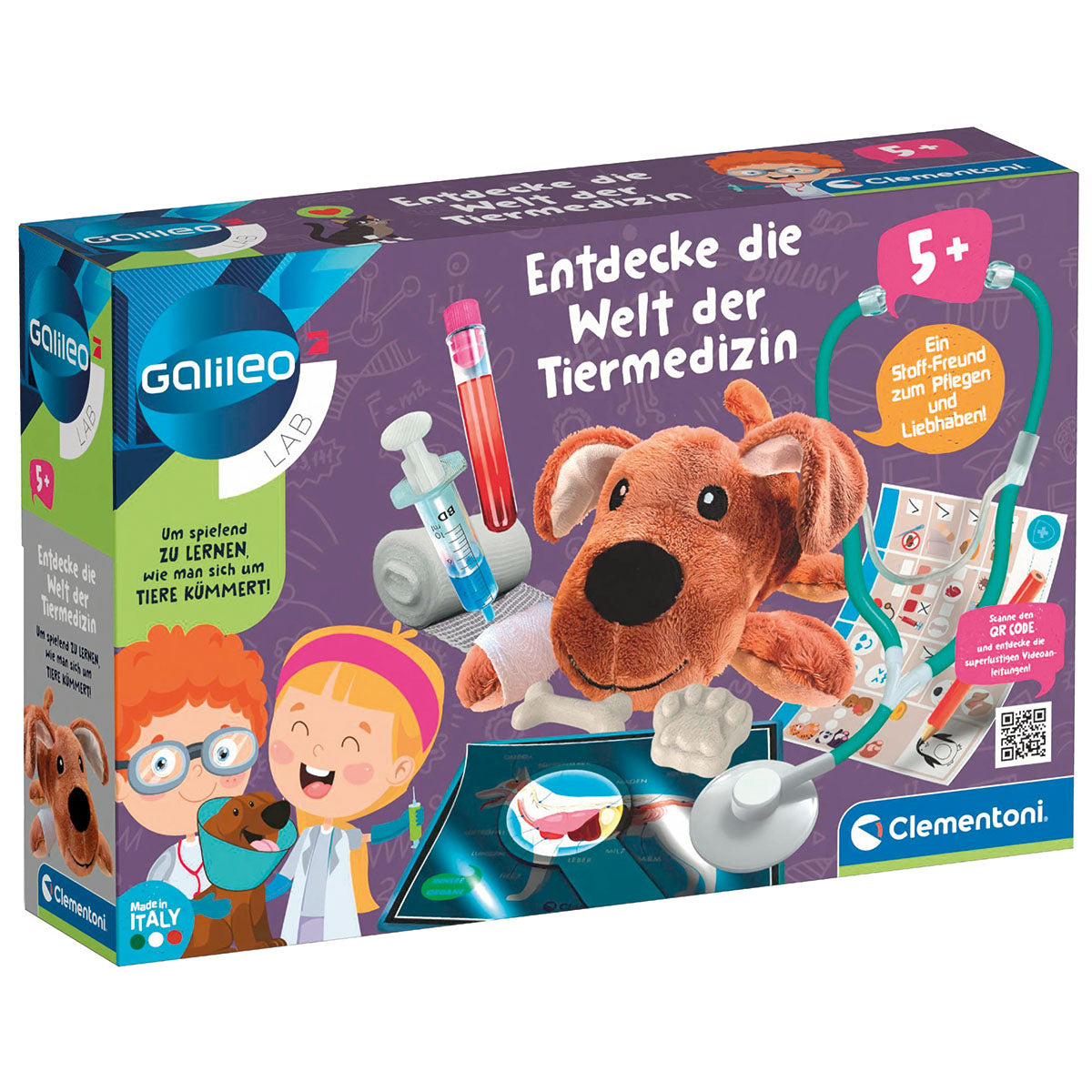 Clementoni Entdecke die Welt der Tiermedizin DE