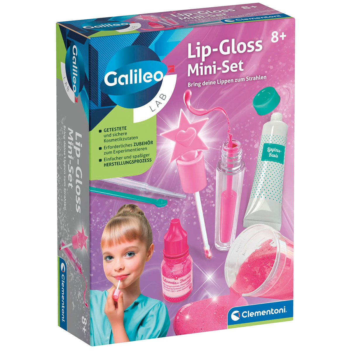 Clementoni Lip-Gloss Mini-Set DE