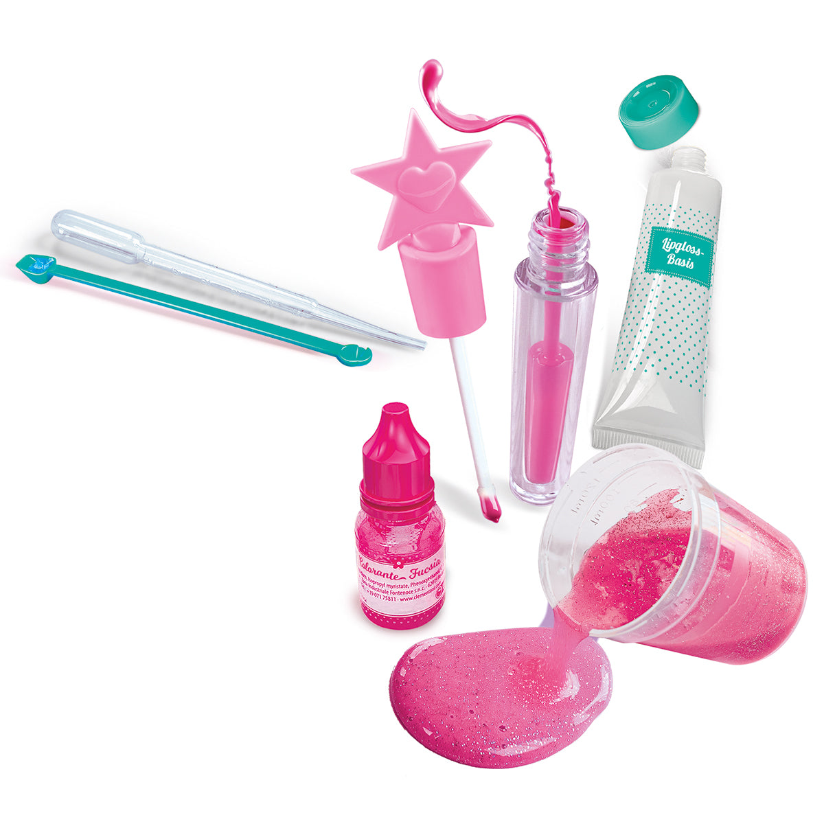 Clementoni Lip-Gloss Mini-Set DE